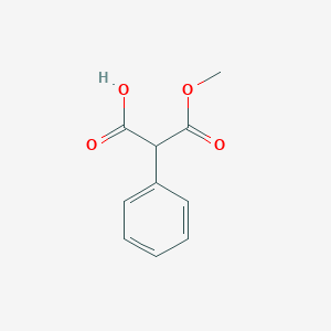 3-Methoxy-3-oxo-2-phenylpropanoic acidͼƬ