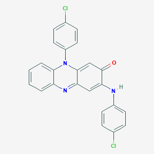 10-(4-Chlorophenyl)-3-[(4-chlorophenyl)amino]-2(10H)-phenazinoneͼƬ