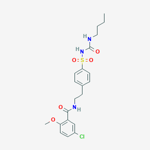 1-Butyl-3-[[4-[2-[(5-chloro-2-methoxybenzoyl)amino]ethyl]phenyl] Sulfonyl UreaͼƬ