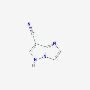 1H-pyrazolo[1,5-a]imidazole-7-carbonitrileͼƬ