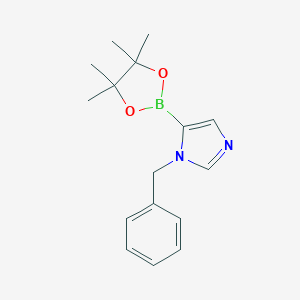 1-Benzyl-5-(4,4,5,5-Tetramethyl-1,3,2-Dioxaborolan-2-Yl)-1h-ImidazoleͼƬ