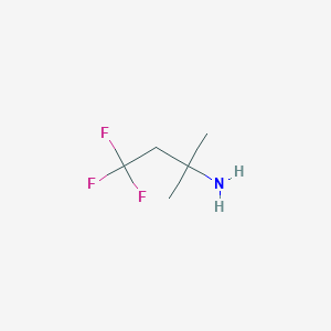 4,4,4-Trifluoro-2-methylbutan-2-amineͼƬ