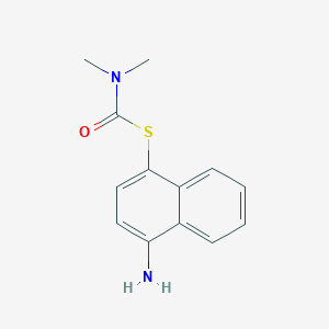 1-[(4-aminonaphthalen-1-yl)sulfanyl]-N,N-dimethylformamideͼƬ