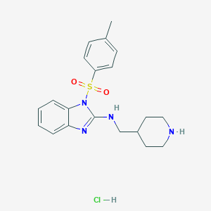 Piperidin-4-ylmethyl-[1-(toluene-4-sulfonyl)-1H-benzoimidazol-2-yl]-amine hydrochlorideͼƬ