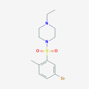 1-((5-Bromo-2-methylphenyl)sulfonyl)-4-ethylpiperazineͼƬ