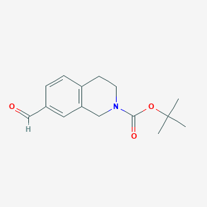 7-Formyl-3,4-Dihydro-1h-Isoquinoline-2-Carboxylic Acid Tert-Butyl EsterͼƬ