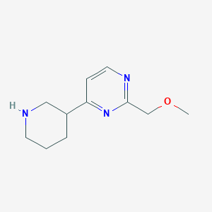 2-(methoxymethyl)-4-(piperidin-3-yl)pyrimidineͼƬ