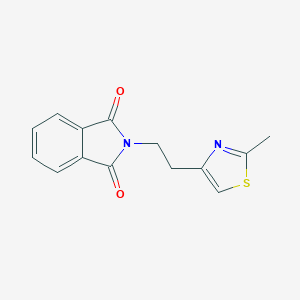 2-[2-(2-Methyl-1,3-thiazol-4-yl)ethyl]-2,3-dihydro-1H-isoindole-1,3-dioneͼƬ