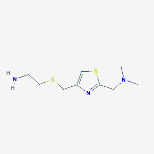 2-(Dimethylaminomethyl)-4-(2-aminoethylthiomethyl)thiazoleͼƬ