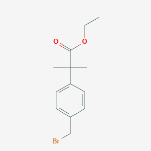 2-(4-Bromomethylphenyl)-2-methylpropionic Acid Ethyl EsterͼƬ