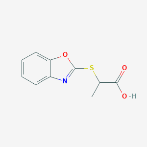 2-(Benzooxazol-2-ylsulfanyl)-propionic AcidͼƬ