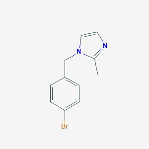 1-[(4-Bromophenyl)methyl]-2-methyl-1H-imidazoleͼƬ