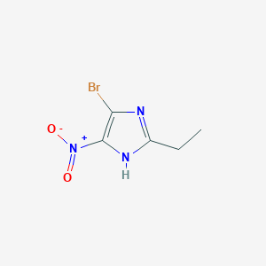 4-bromo-2-ethyl-5-nitro-1H-imidazoleͼƬ