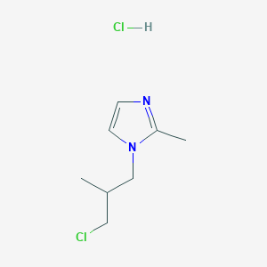 1-(3-chloro-2-methylpropyl)-2-methyl-1H-imidazole hydrochlorideͼƬ