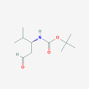 tert-Butyl(1R)-2-methyl-1-(2-oxoethyl)propylcarbamateͼƬ