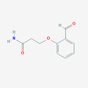 3-(2-Formylphenoxy)propanamideͼƬ