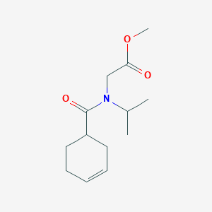 methyl 2-[1-(cyclohex-3-en-1-yl)-N-(propan-2-yl)formamido]acetateͼƬ