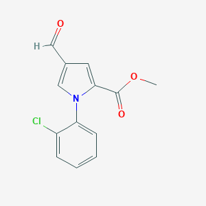 Methyl 1-(2-Chlorophenyl)-4-formyl-1H-pyrrole-2-carboxylateͼƬ