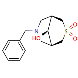 (1R,5S,9r)-7-benzyl-9-hydroxy-3?-thia-7-azabicyclo[3,3,1]nonane-3,3-dioneͼƬ