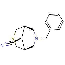 (1R,5S,9r)-7-benzyl-3-thia-7-azabicyclo[3,3,1]nonane-9-carbonitrileͼƬ