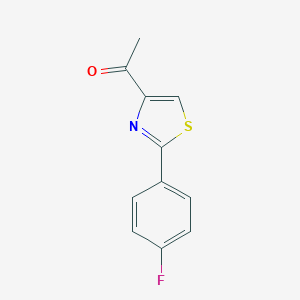 1-[2-(4-Fluoro-phenyl)-thiazol-4-yl]-ethanoneͼƬ