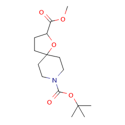 O8-tert-butylO2-methyl1-oxa-8-azaspiro[4,5]decane-2,8-dicarboxylateͼƬ