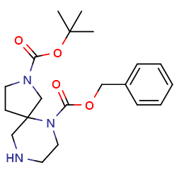 O6-benzylO2-tert-butyl2,6,9-triazaspiro[4,5]decane-2,6-dicarboxylateͼƬ