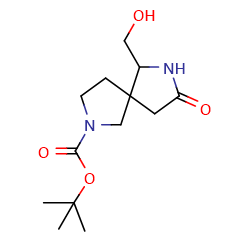 tert-butyl6-(hydroxymethyl)-8-oxo-2,7-diazaspiro[4,4]nonane-2-carboxylateͼƬ