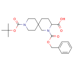 2-[(benzyloxy)carbonyl]-9-[(tert-butoxy)carbonyl]-2,9-diazaspiro[5,5]undecane-3-carboxylicacidͼƬ