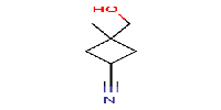 3-(hydroxymethyl)-3-methylcyclobutane-1-carbonitrileͼƬ