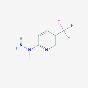 2-(N-Methylhydrazino)-5-(trifluoromethyl)pyridine 97%ͼƬ