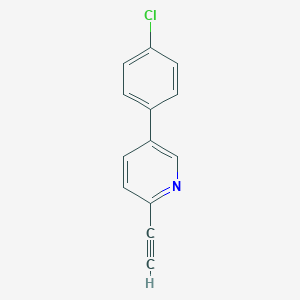 5-(4-Chlorophenyl)-2-ethynylpyridineͼƬ