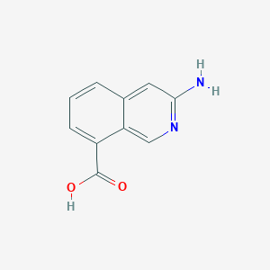 3-Aminoisoquinoline-8-carboxylic Acid HydrochlorideͼƬ