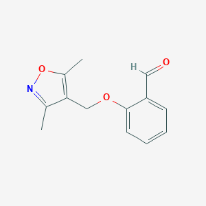 2-[(3,5-Dimethylisoxazol-4-yl)methoxy]benzaldehydeͼƬ