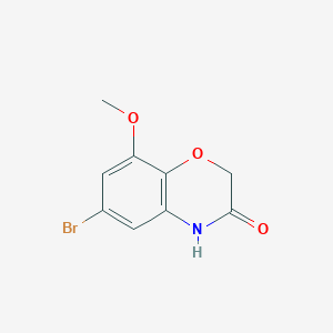 6-Bromo-8-methoxy-2h-benzo[b][1,4]oxazin-3(4h)-oneͼƬ