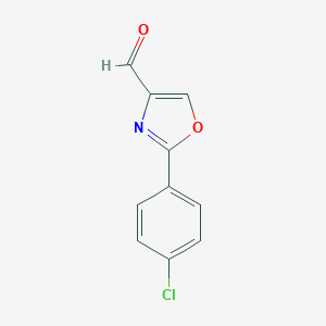 2-(4-Chloro-phenyl)-oxazole-4-carbaldehydeͼƬ