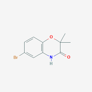 6-Bromo-2,2-dimethyl-2h-benzo[b][1,4]oxazin-3(4h)-oneͼƬ