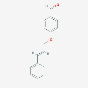 4-{[(2E)-3-Phenylprop-2-enyl]oxy}benzaldehydeͼƬ