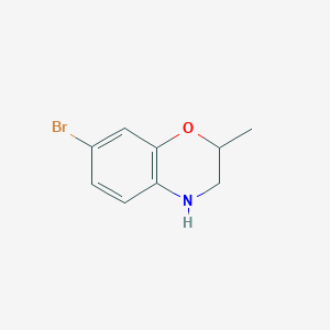 7-Bromo-2-methyl-3,4-dihydro-2H-benzo[b][1,4]oxazineͼƬ