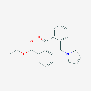 2-Carboethoxy-2'-(3-pyrrolinomethyl)benzophenoneͼƬ