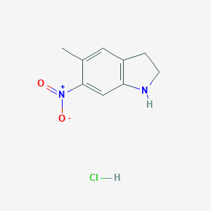 5-methyl-6-nitro-2,3-dihydro-1H-indole hydrochlorideͼƬ