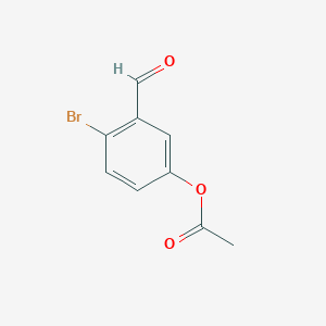 4-Bromo-3-formylphenyl acetateͼƬ