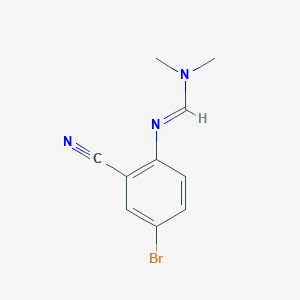 N'-(4-Bromo-2-Cyanophenyl)-N,N-DimethylformamidineͼƬ