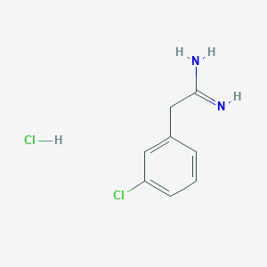 2-(3-Chlorophenyl)ethanimidamide hydrochlorideͼƬ