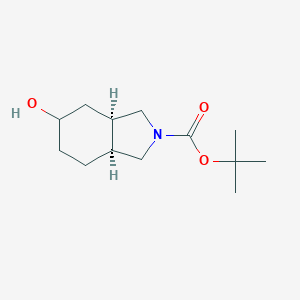 (3aR,7aS)-rel-2-Boc-5-hydroxy-octahydro-2H-isoindoleͼƬ