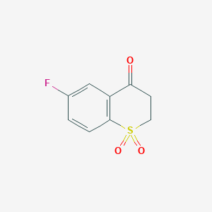 6-Fluoro-2,3-dihydro-4h-thiochromen-4-one 1,1-dioxideͼƬ