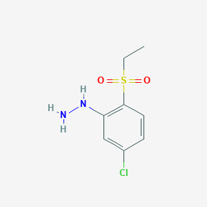 [5-Chloro-2-(ethylsulfonyl)phenyl]hydrazineͼƬ