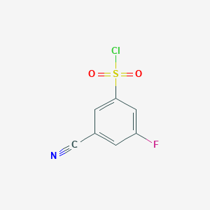 3-Cyano-5-fluorobenzenesulfonyl ChlorideͼƬ