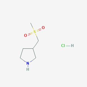 3-(methanesulfonylmethyl)pyrrolidine hydrochlorideͼƬ