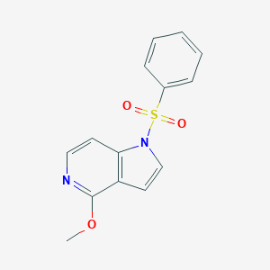 1-(Phenylsulfonyl)-4-methoxy-5-azaindoleͼƬ